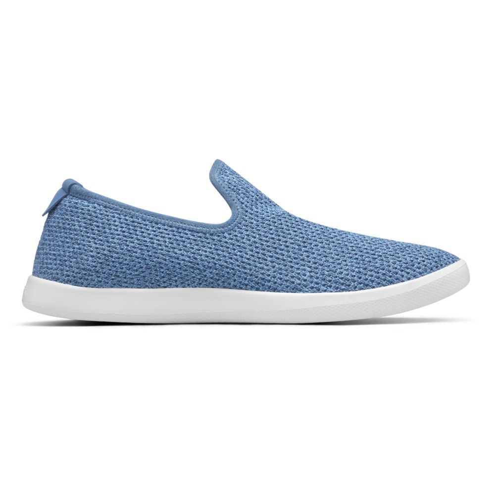 Allbirds Women\'s Tree Loungers - Slip-Ons Blue - FTS482765